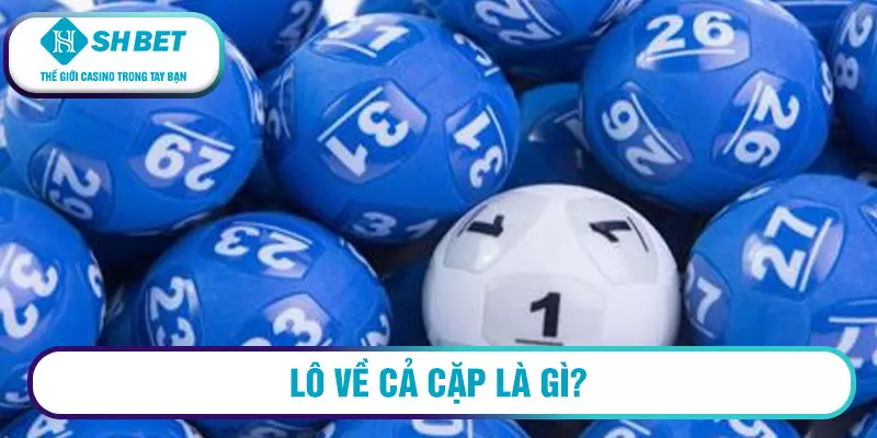 Xác suất lô về cả cặp - Cách tính lô về cả cặp chính xác 1 Lô về cả cặp là gì?